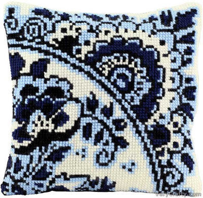 Pako  Delft Blue/white Cross Stitch Cushion Kit