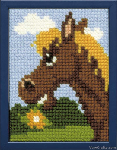 Pako Horse Beginner  Cross Stitch Kit