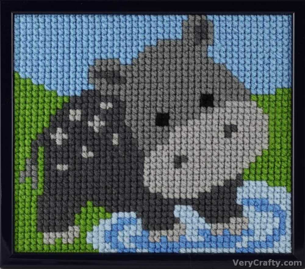 Pako Hippo Beginner Cross Stitch Kit