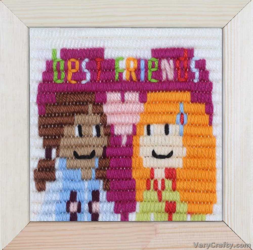 Pako Best Friends Long Stitch Kit