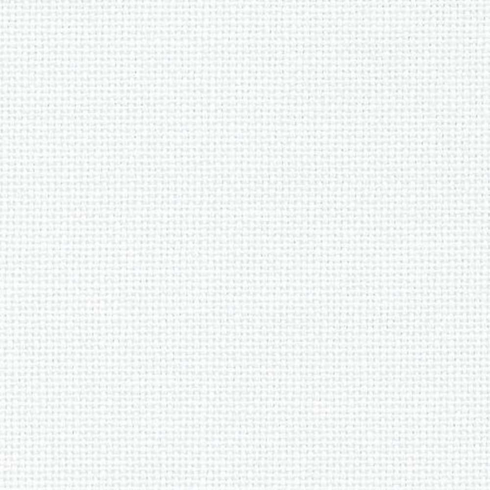 27 Count Zweigart Linda Evenweave Fabric (50 x 42cm)White