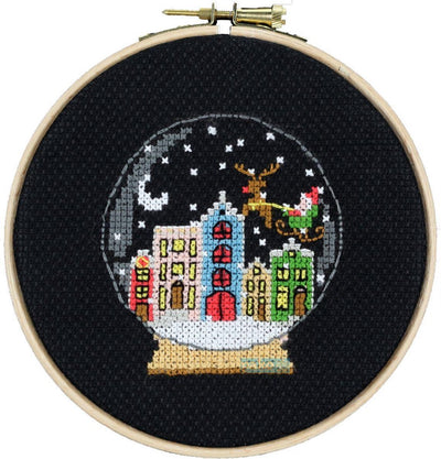 Pako Christmas Snow Globe Cross Stitch Kit SALE