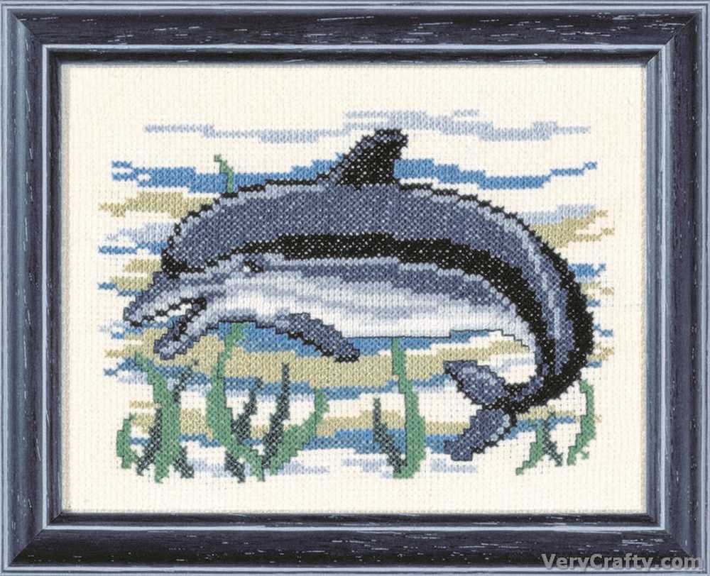 Pako Dolphin Cross Stitch Kit