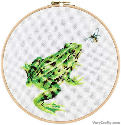 Pako Frog Cross Stitch Kit