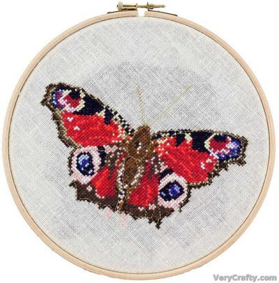 Pako Butterfly Cross Stitch Kit