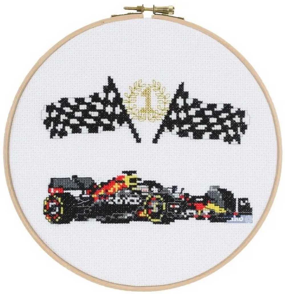 Pako Racing Car Cross Stitch Kit