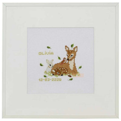 Pako Reindeer & Rabbit Cross Stitch Kit