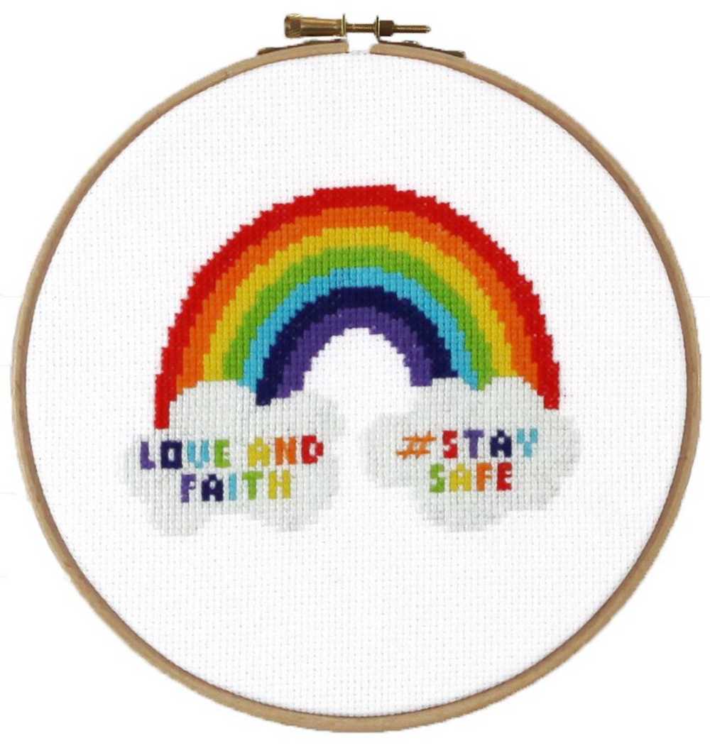 Pako Rainbow Cross Stitch Kit