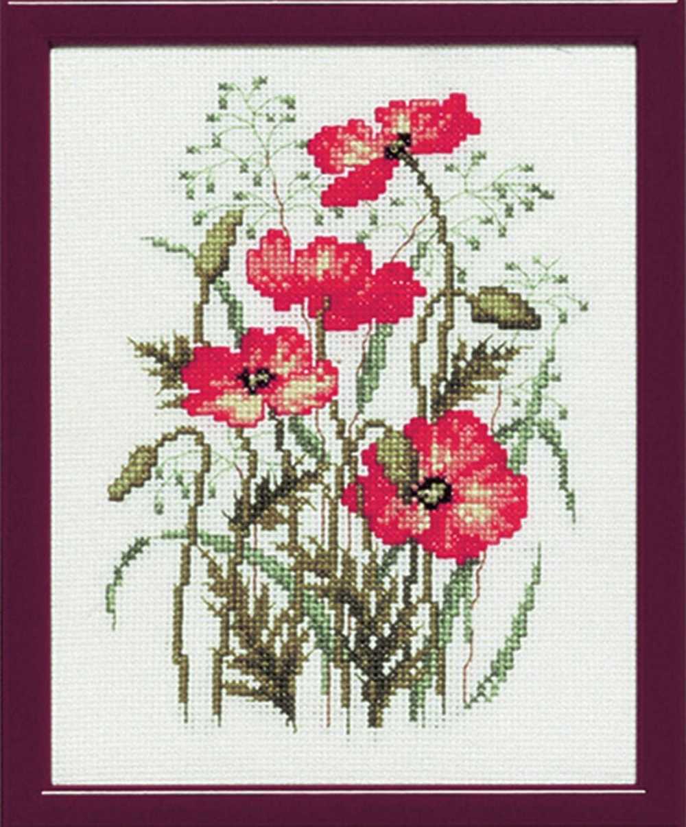 Pako Poppies Cross Stitch Kit