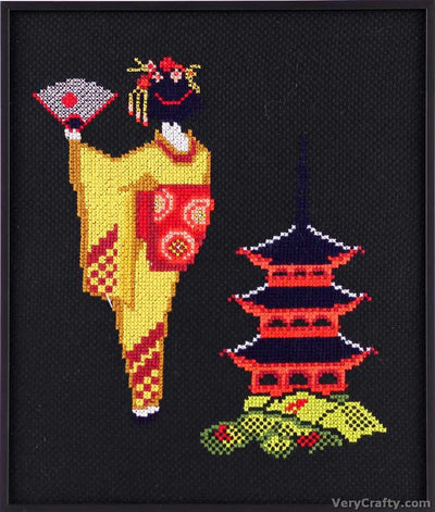 Pako  Geisha 2  Cross Stitch Kit