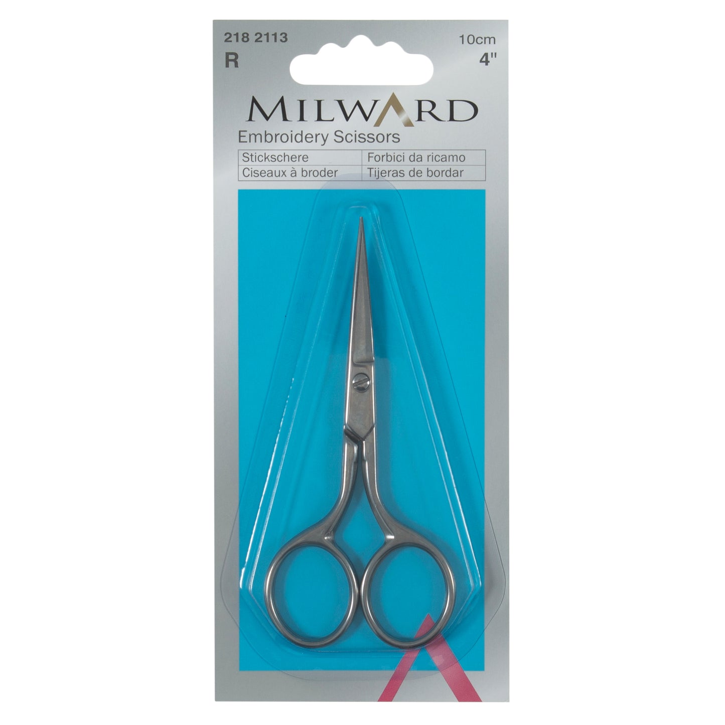 Embroidery Scissors 10cm Silver Colour ~ Milward