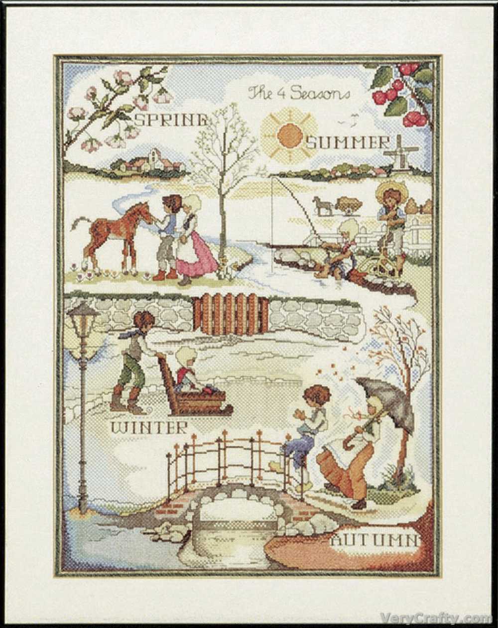 Pako Four Seasons Cross Stitch Kit