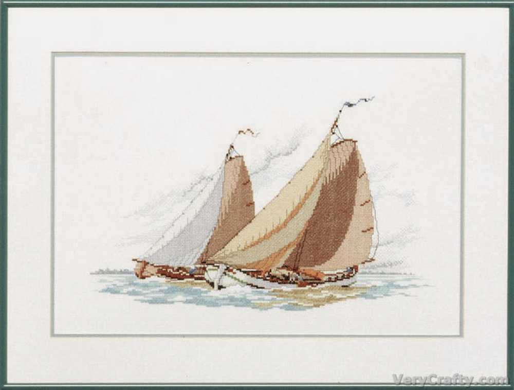 Pako Sailing Boats Cross Stitch Kit