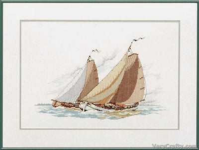 Pako Sailing Boats  Cross Stitch Kit