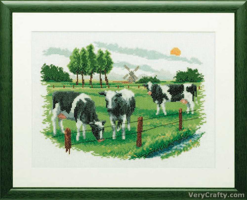 Pako Cows Cross Stitch Kit