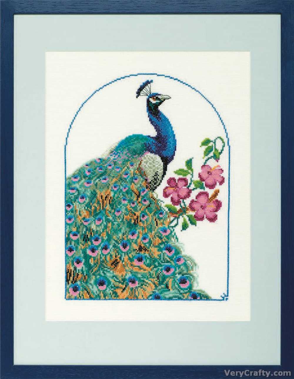 Pako Peacock Cross Stitch Kit