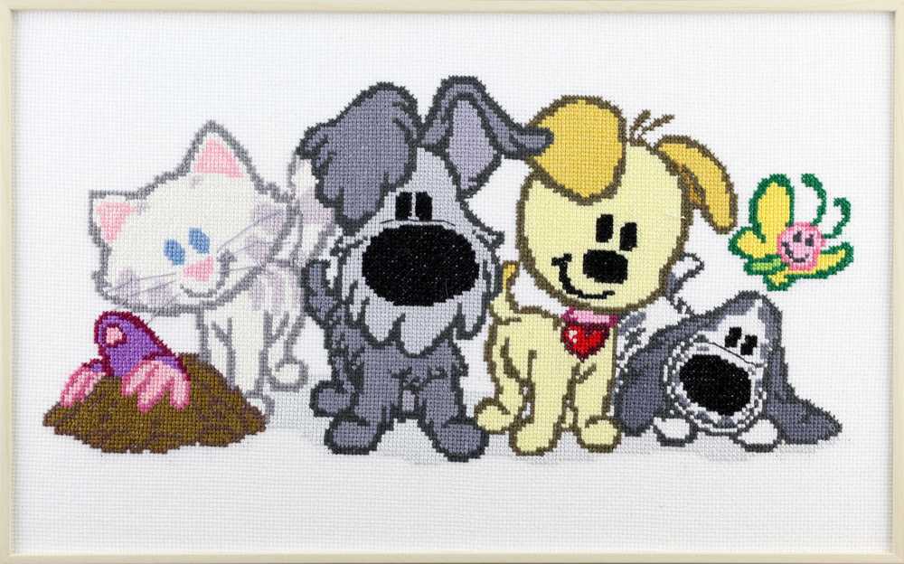 Pako -Cute Animals Cross Stitch Kit