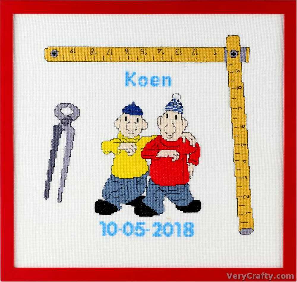 Pako Handy Man Sampler  Cross Stitch Kit