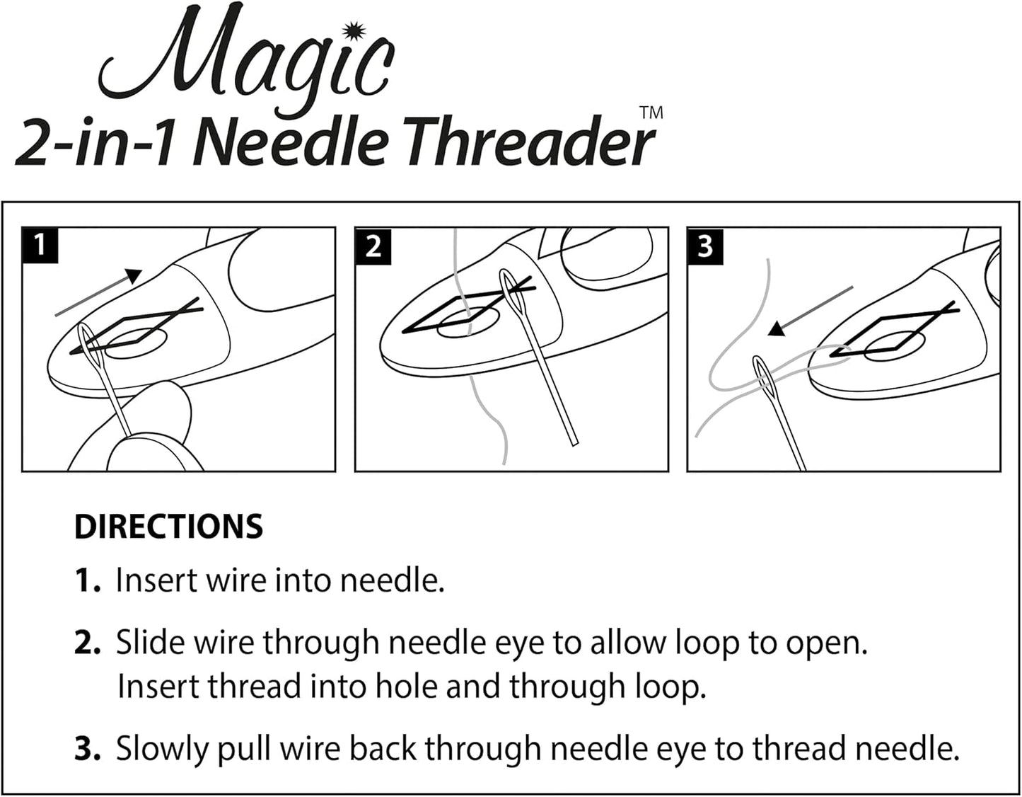 2 -in-1 Needle Threader - Taylor Seville