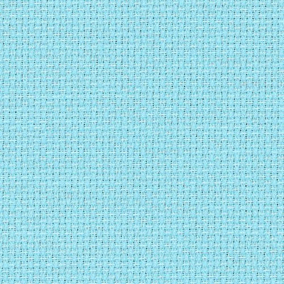 16 Count Zweigart Aida Fabric (53 x 48cm) Pale Blue