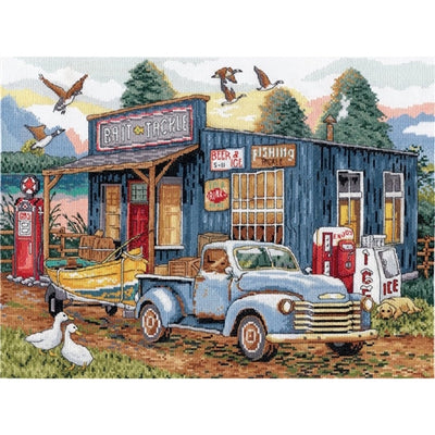Bait and Tackle Cross Stitch Kit - Design Works