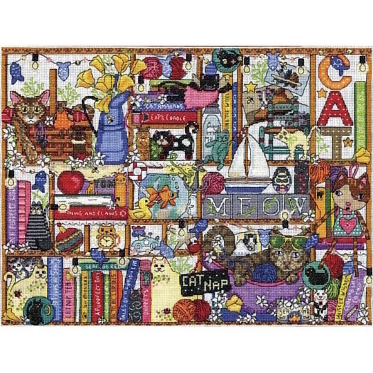 Paws and Claws Cross Stitch Kit - Design Works