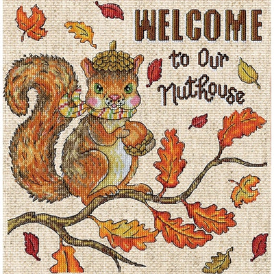 Nuthouse Cross Stitch Kit - Design Works