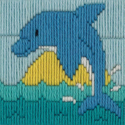 Dolphin Long Stitch 1st Kit - Anchor