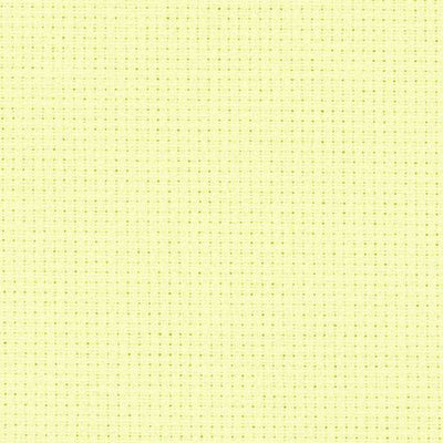 14 Count Zweigart Aida Fabric (53 x 48cm) Pale Yellow