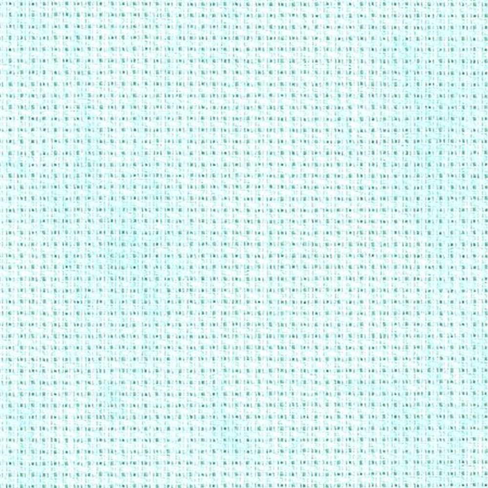 14 Count Zweigart Aida Fabric (Per Metre) Vintage Sky Blue