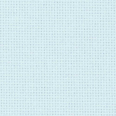 14 Count Zweigart Aida Fabric (Per Metre) Ice Blue
