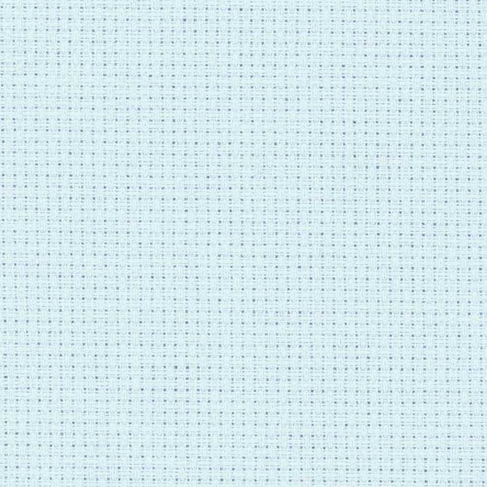 14 Count Zweigart Aida Fabric (53 x 48cm) Ice Blue