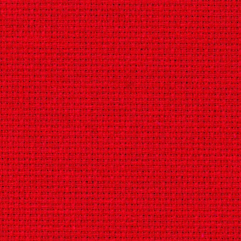 16 Count Zweigart Aida Fabric (53 x 48cm) Christmas Red DISCONTINUED