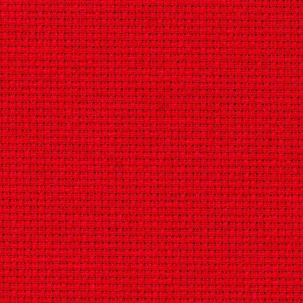 16 Count Zweigart Aida Fabric (53 x 48cm) Christmas Red DISCONTINUED