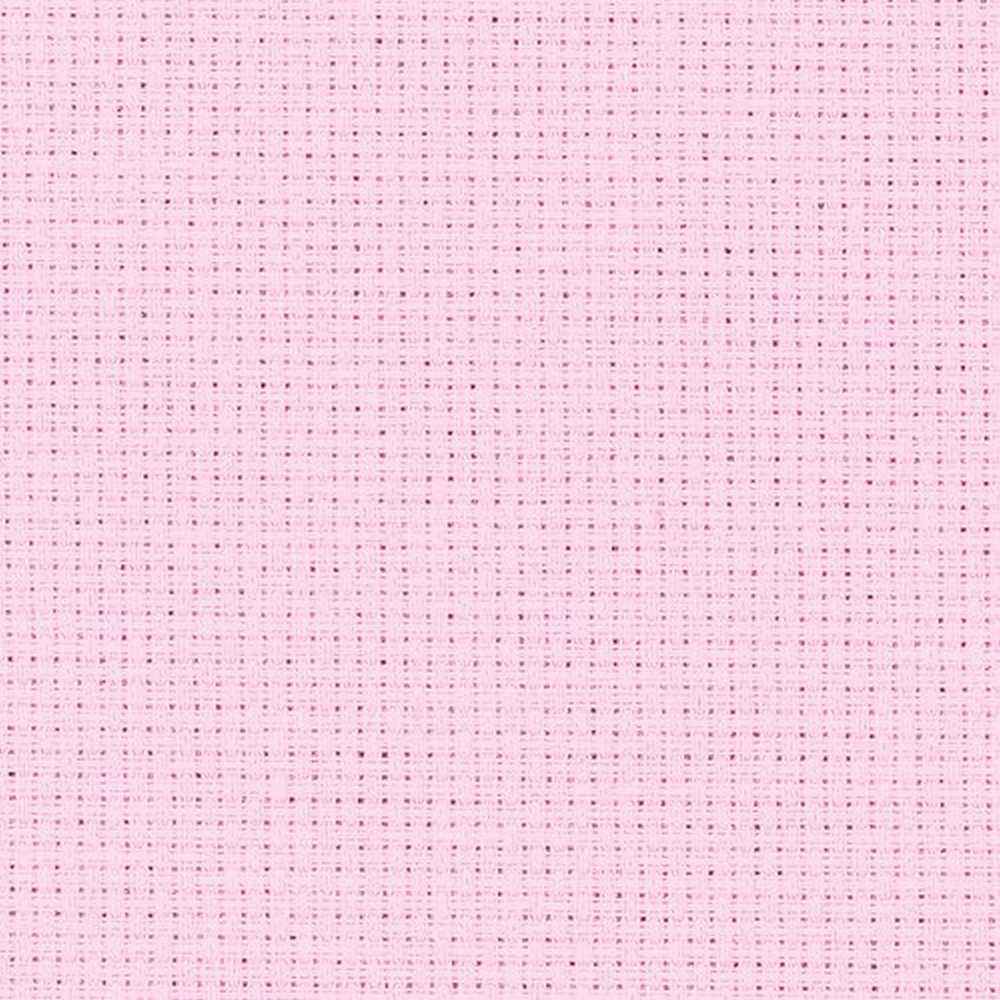 14 Count Zweigart Aida Fabric (53 x 48cm) Pale Pink