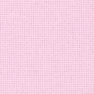14 Count Zweigart Aida Fabric (53 x 48cm) Pale Pink