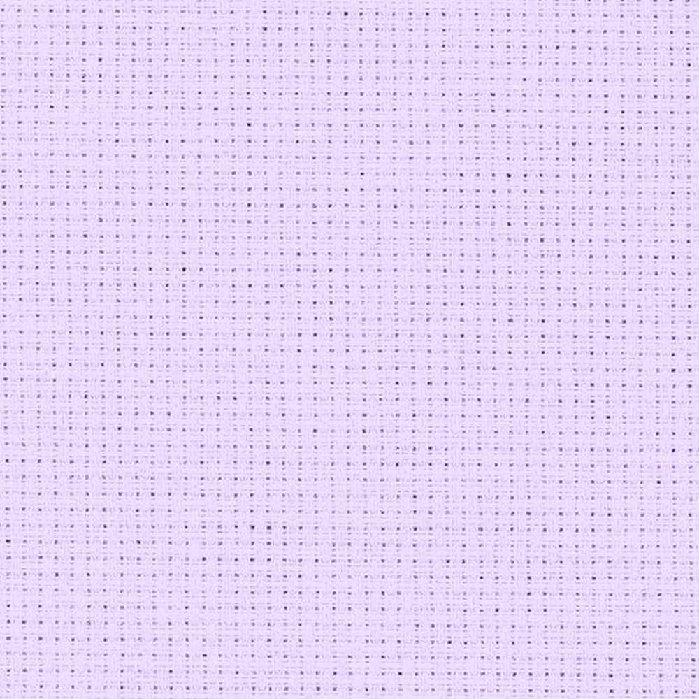 14 Count Zweigart Aida Fabric (53 x 48cm) Pale Lilac