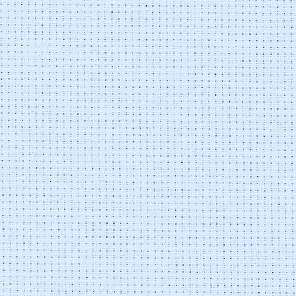 14 Count Zweigart Aida Fabric (Per Metre) Palest Blue