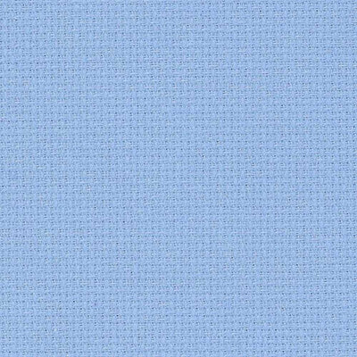 18 Count Zweigart Aida Fabric (53 x 48cm) Pale Blue