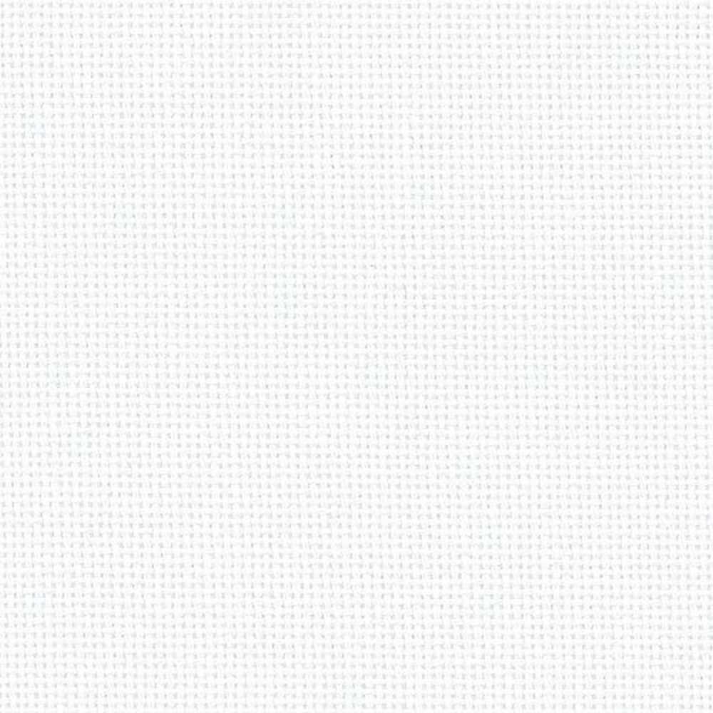 25 Count Zweigart Lugana Evenweave Fabric (Per Metre) White