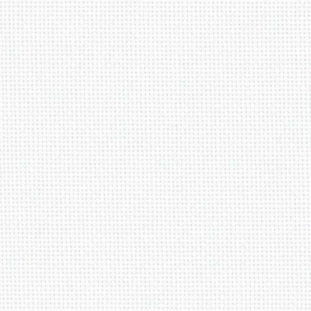 25 Count Zweigart Lugana Evenweave Fabric (Per Metre) White