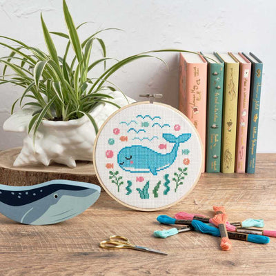 Under the Sea Whale - Anchor Cross Stitch Kit