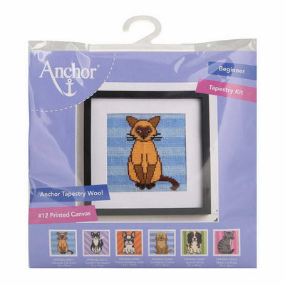 Siamese Cat Koko Tapestry Kit - Anchor