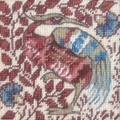William de Morgan Heron Tapestry Needlepoint Kit ~ Glorafilia