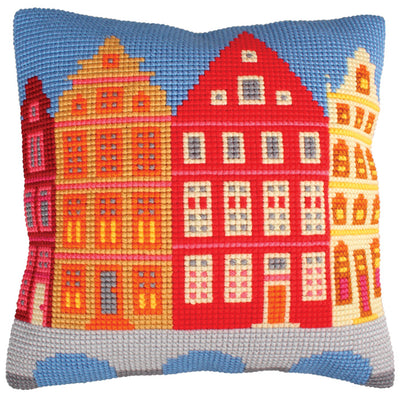 Houses III Cross Stitch Kit Collection D'Art