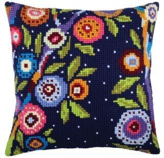 Bloomy Trees Cross Stitch Kit Collection D'Art