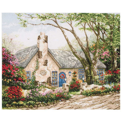 Morning Glory Cottage - Anchor Maia Cross Stitch Kit