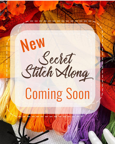 Vervaco HALLOWEEN Secret Stitch Along 2026 Cross Stitch Kit COMING SOON