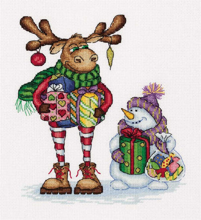 Visiting With Gifts Cross Stitch Kit ~ PANNA