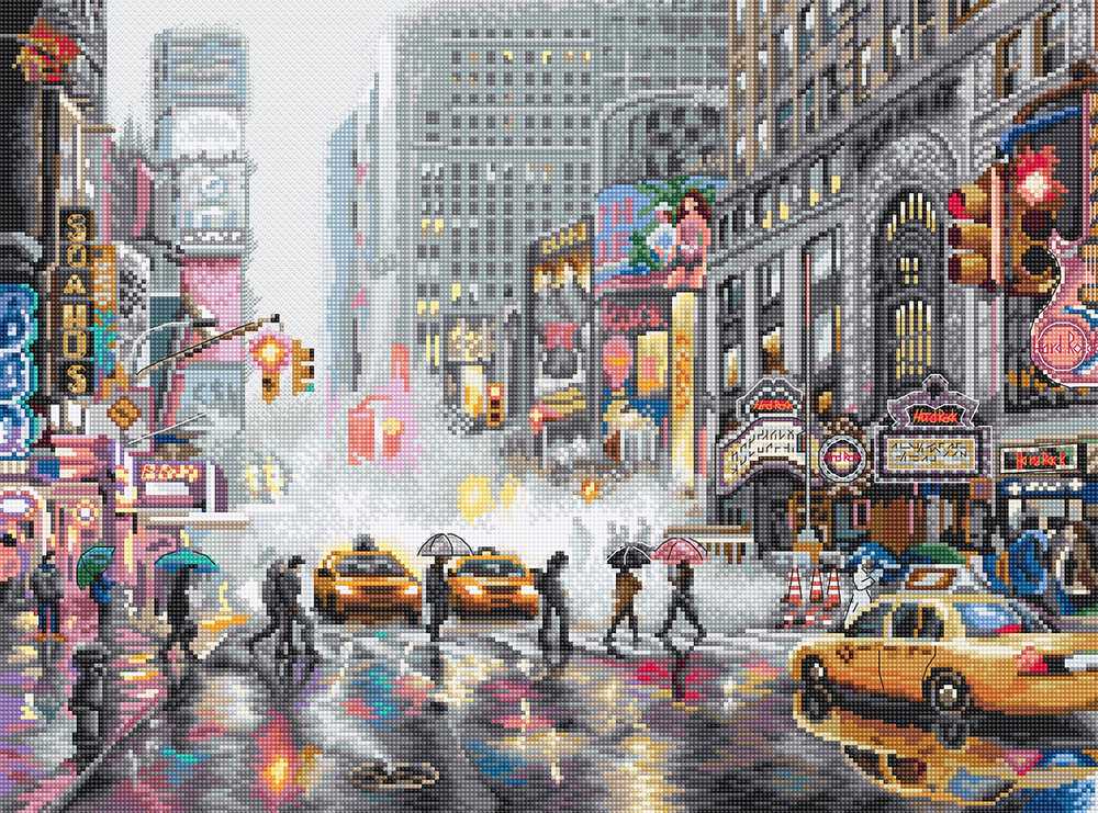 New York Cross Stitch Kit - Letitstitch